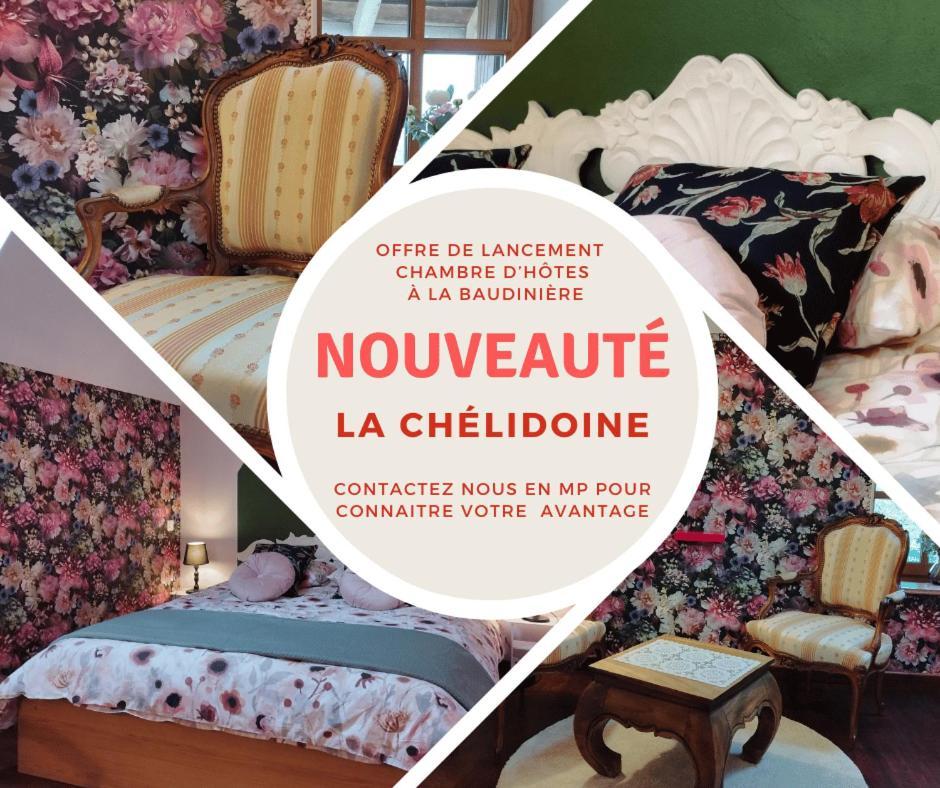 La Baudiniere, Chambre "La Chelidoine", Boyer Екстер'єр фото